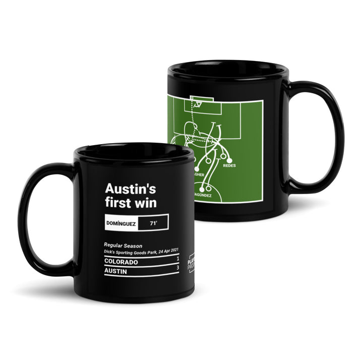 Austin Greatest Goals Mug: Austin's first win (2021)