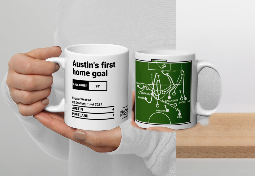 Austin Greatest Goals Mug: Austin's first home goal (2021)