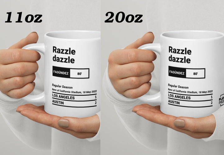 Austin Greatest Goals Mug: Razzle dazzle (2022)