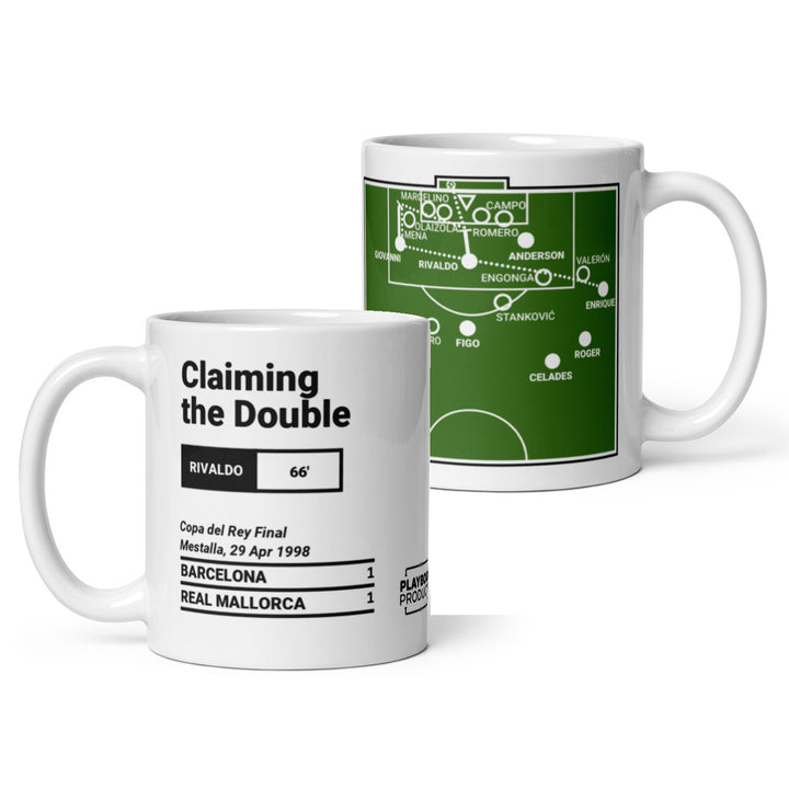 Barcelona Greatest Goals Mug: Claiming the Double (1998)