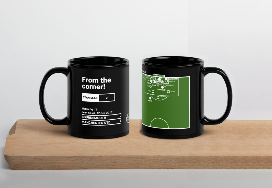 Bournemouth Greatest Goals Mug: From the corner! (2015)