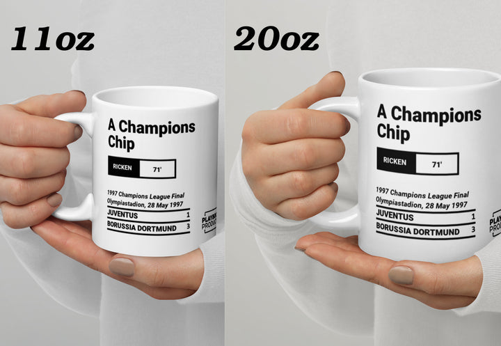 Borussia Dortmund Greatest Goals Mug: A Champions Chip (1997)