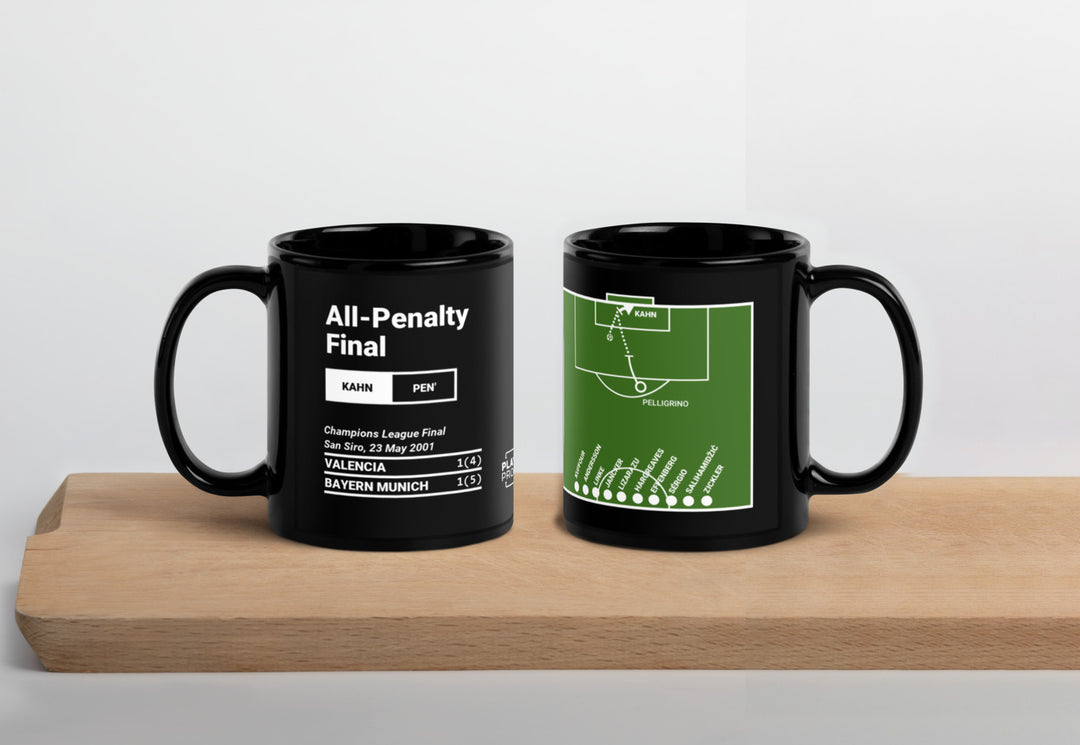 Bayern München Greatest Goals Mug: All-Penalty Final (2001)