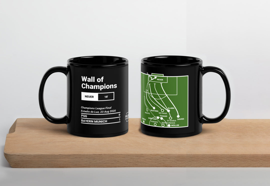 Bayern München Greatest Goals Mug: Wall of Champions (2020)