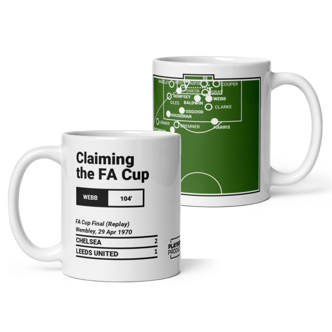 Chelsea Greatest Goals Mug: Claiming the FA Cup (1970)