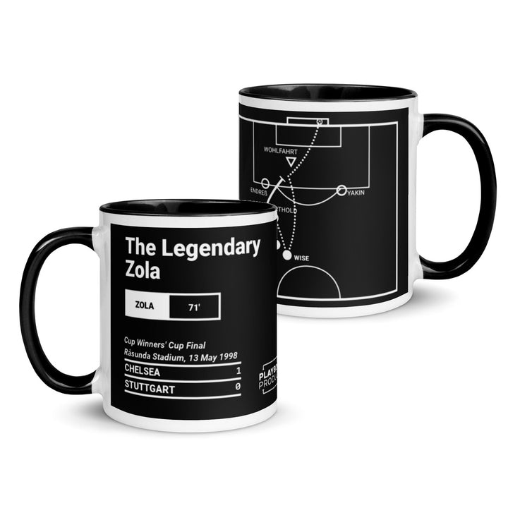 Chelsea Greatest Goals Mug: The Legendary Zola (1998)