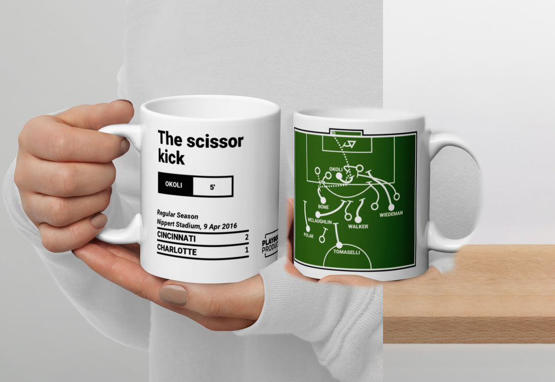 Cincinnati Greatest Goals Mug: The scissor kick (2016)