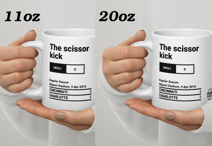 Cincinnati Greatest Goals Mug: The scissor kick (2016)