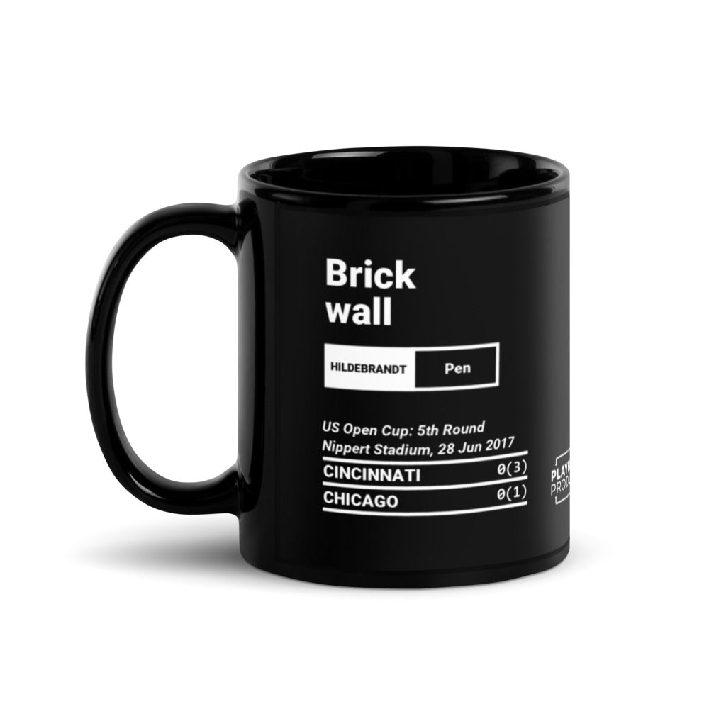 Cincinnati Greatest Goals Mug: Brick wall (2017)