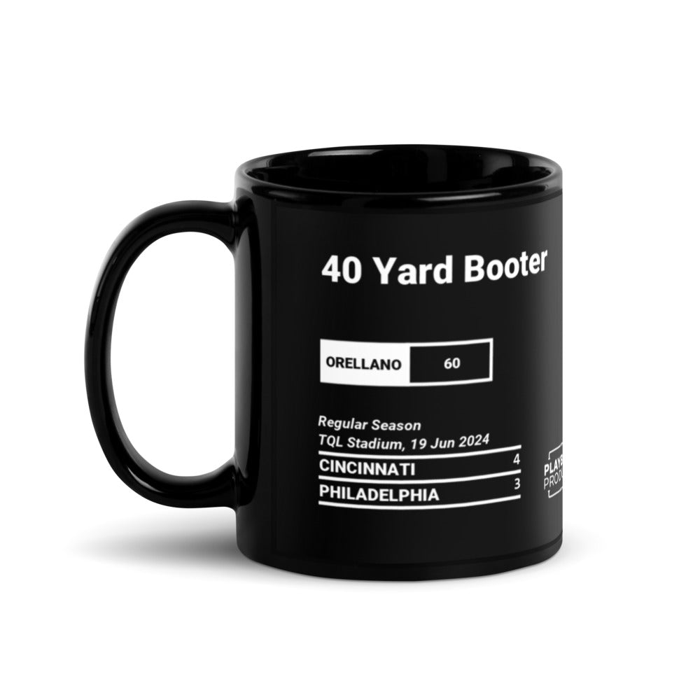 Cincinnati Greatest Goals Mug: 40 Yard Booter (2024)