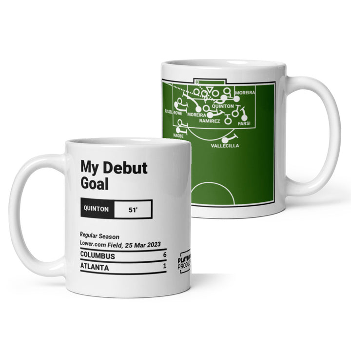 Columbus Crew Greatest Goals Mug: My Debut Goal (2023)