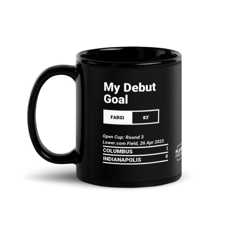 Columbus Crew Greatest Goals Mug: My Debut Goal (2023)