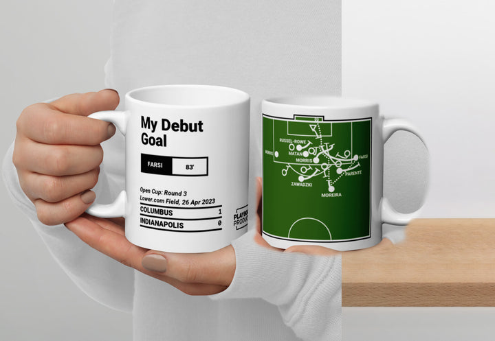 Columbus Crew Greatest Goals Mug: My Debut Goal (2023)