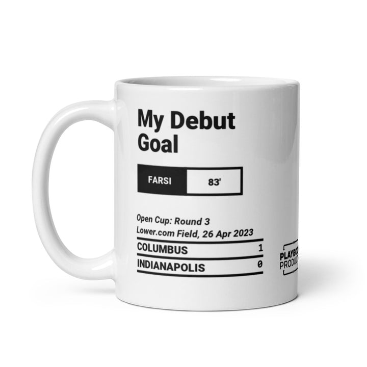 Columbus Crew Greatest Goals Mug: My Debut Goal (2023)