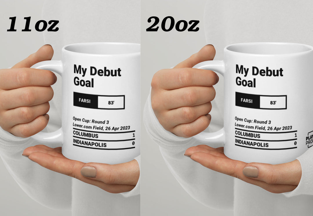 Columbus Crew Greatest Goals Mug: My Debut Goal (2023)