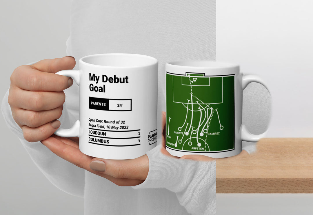 Columbus Crew Greatest Goals Mug: My Debut Goal (2023)