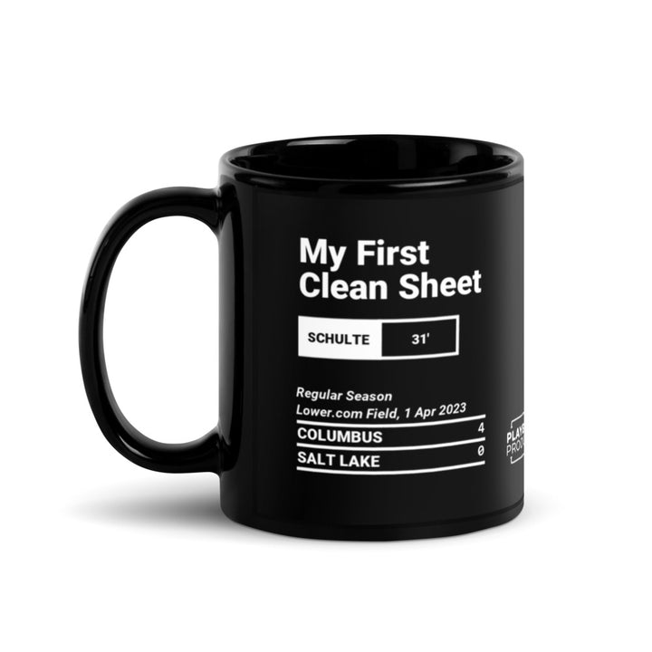Columbus Crew Greatest Goals Mug: My First Clean Sheet (2023)