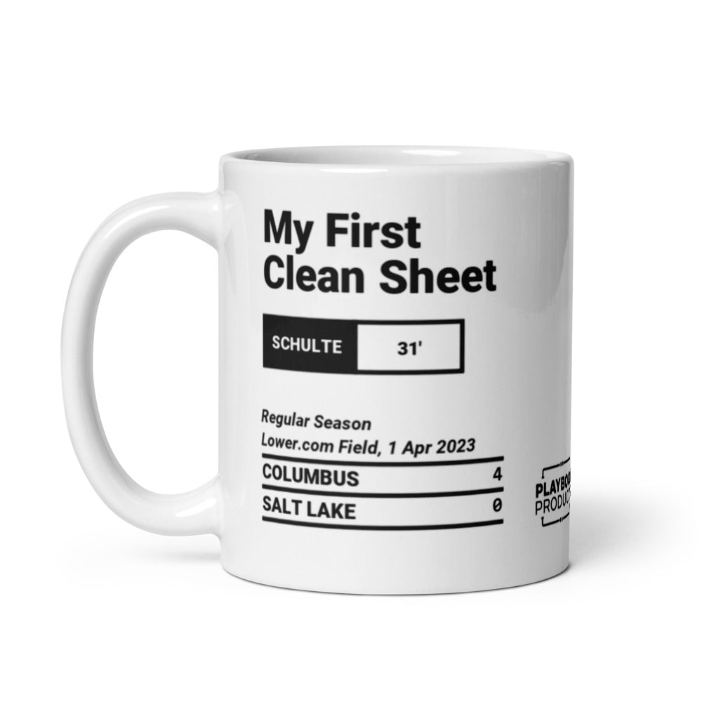 Columbus Crew Greatest Goals Mug: My First Clean Sheet (2023)
