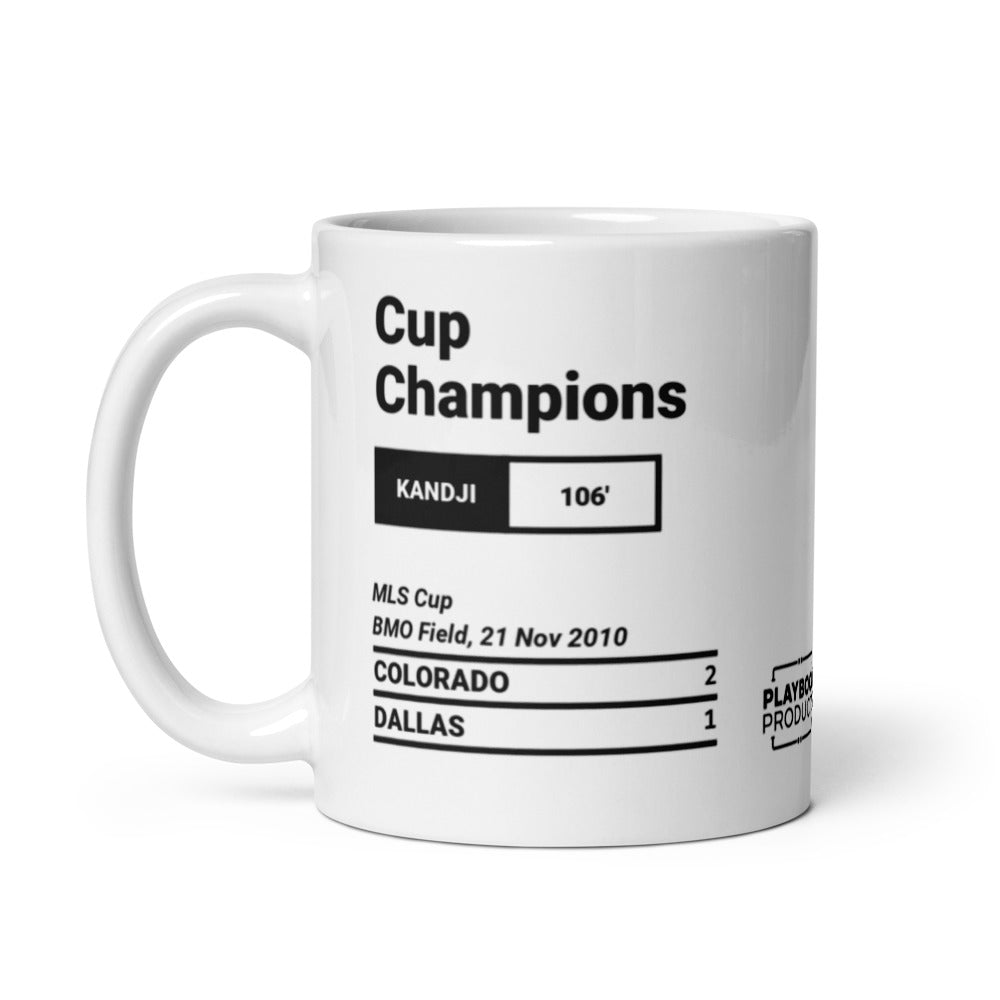 Greatest Colorado Rapids Goals Mug: Cup Champions (2010)