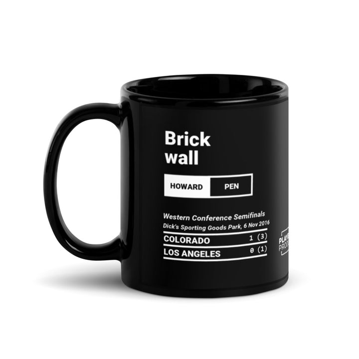Greatest Colorado Rapids Goals Mug: Brick wall (2016)