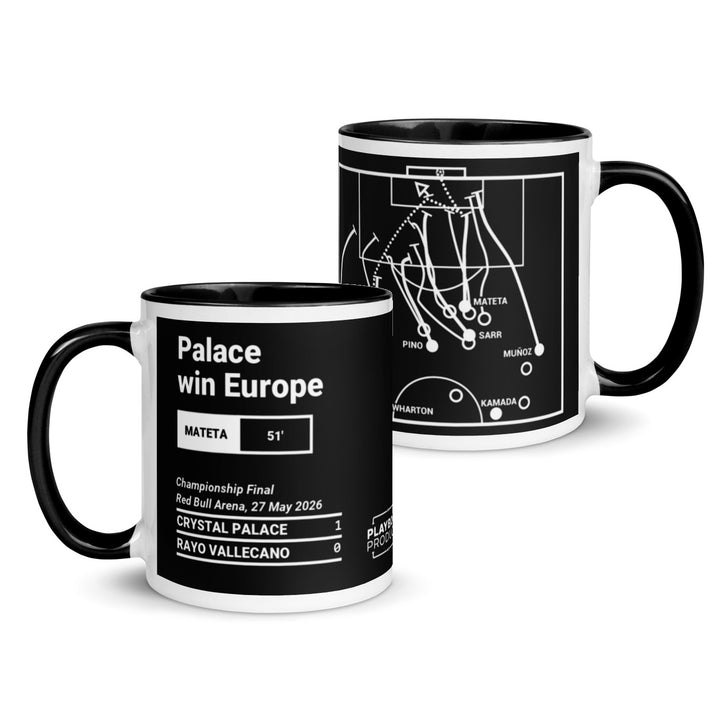 Crystal Palace Greatest Goals Mug: Palace win Europe (2026)