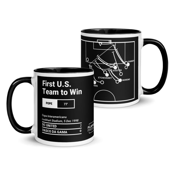 Greatest DC United Goals Mug: First U.S. Team to Win (1998)