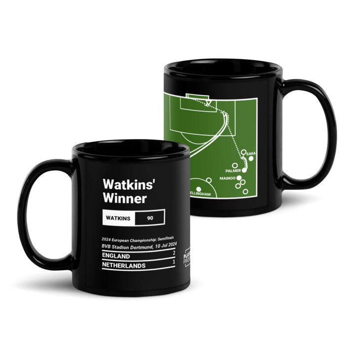 England National Team Greatest Goals Mug: Watkins' Winner (2024)