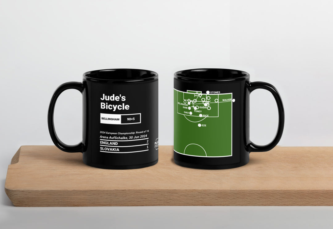 England National Team Greatest Goals Mug: Jude's Bicycle (2024)