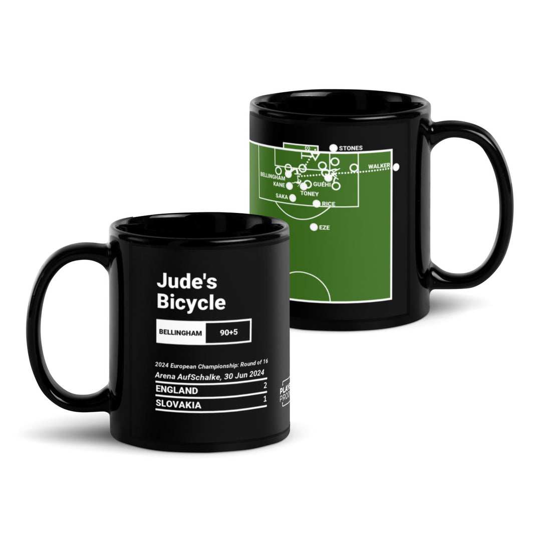 England National Team Greatest Goals Mug: Jude's Bicycle (2024)