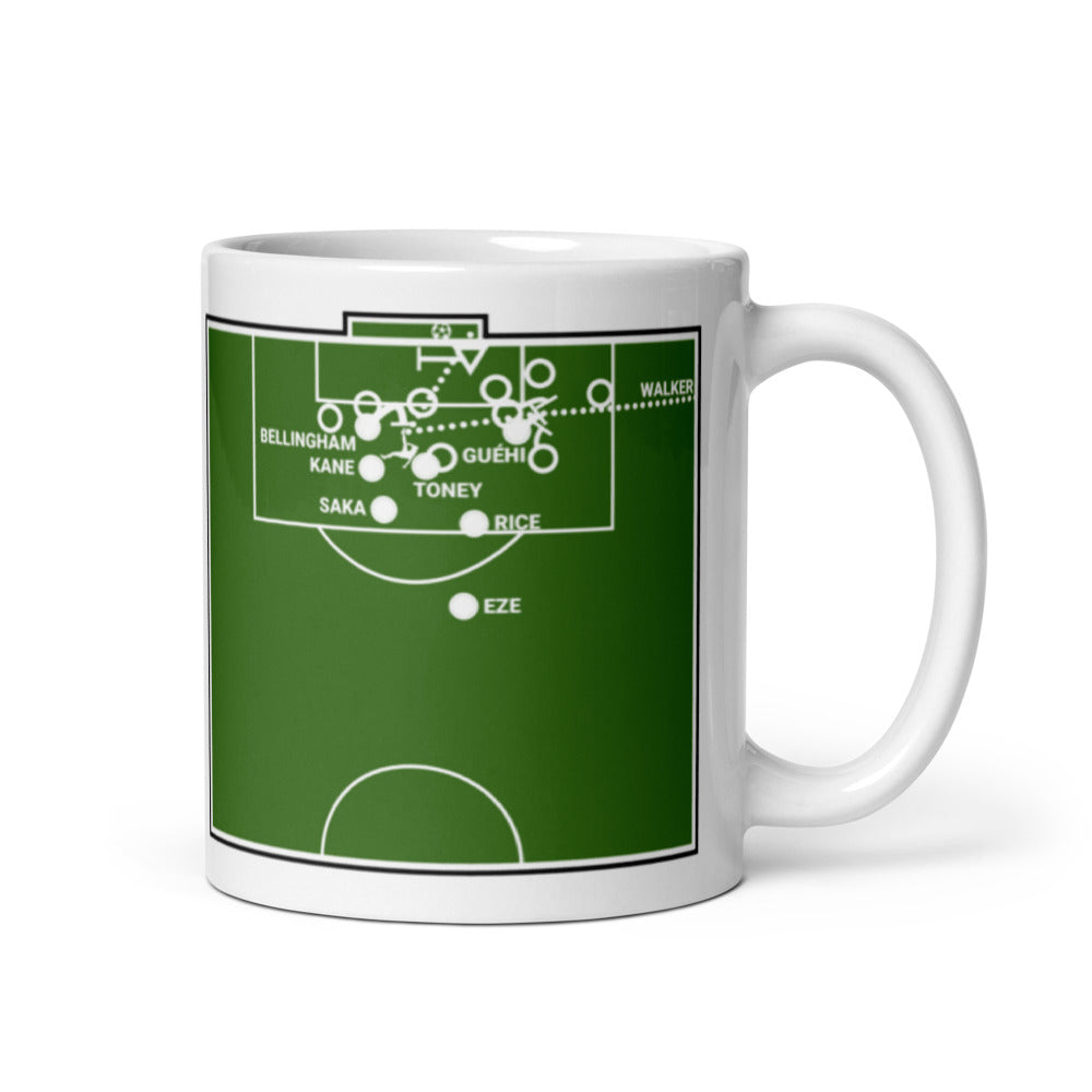 England National Team Greatest Goals Mug: Jude's Bicycle (2024)