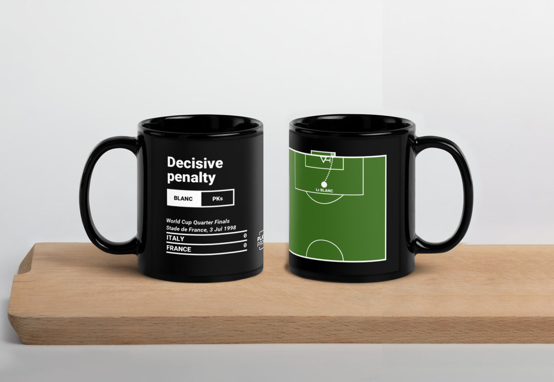 France National Team Greatest Goals Mug: Decisive penalty (1998)