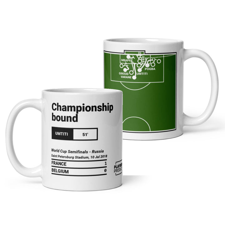 France National Team Greatest Goals Mug: Championship bound (2018)