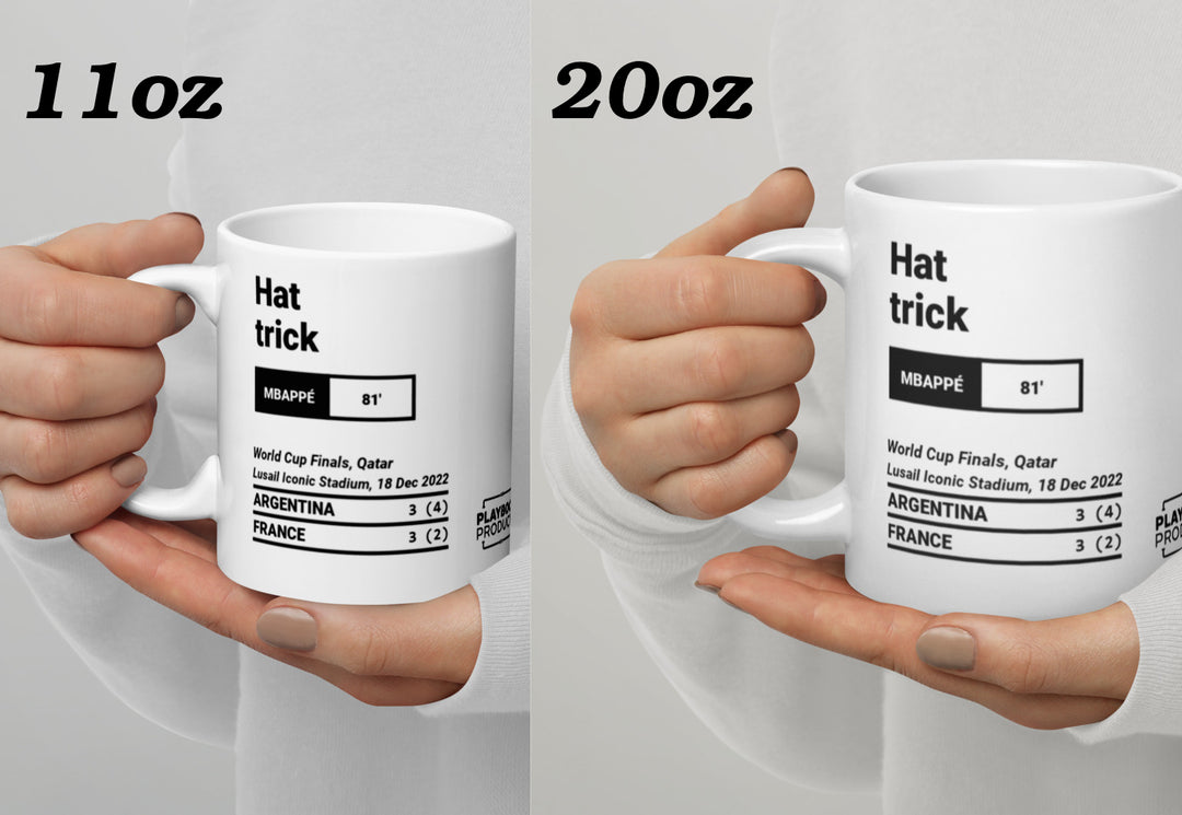 France National Team Greatest Goals Mug: Hat trick (2022)