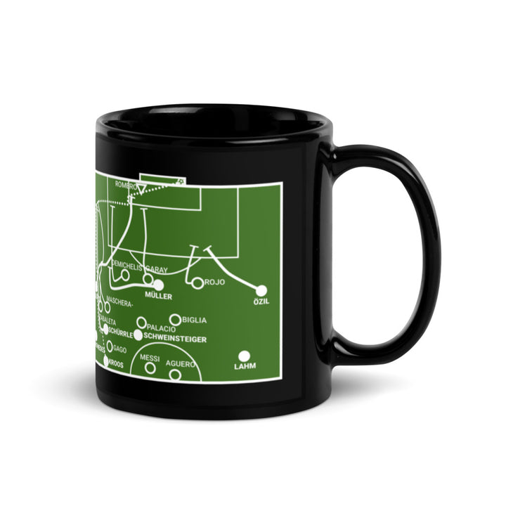 Germany National Team Greatest Goals Mug: Earning the 4th Star (2014)