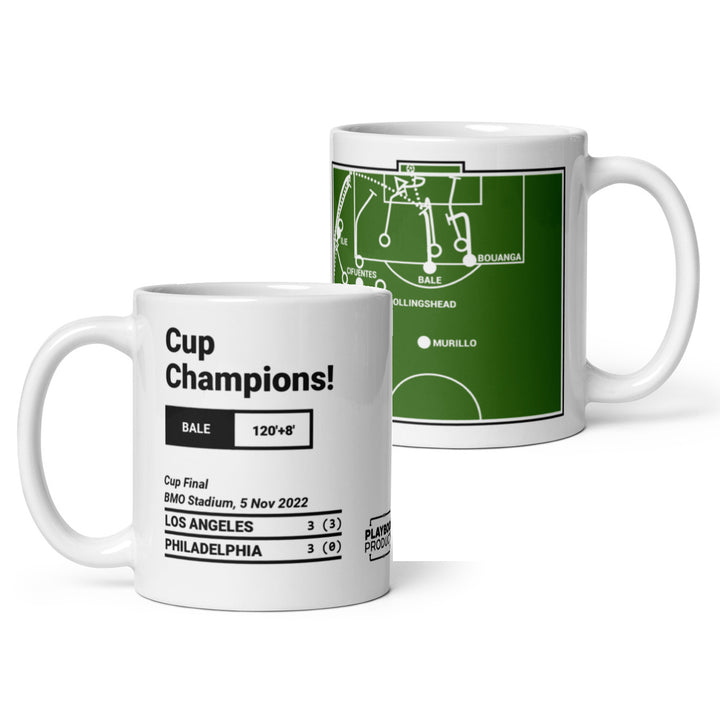 Greatest Los Angeles FC Goals Mug: Cup Champions! (2022)