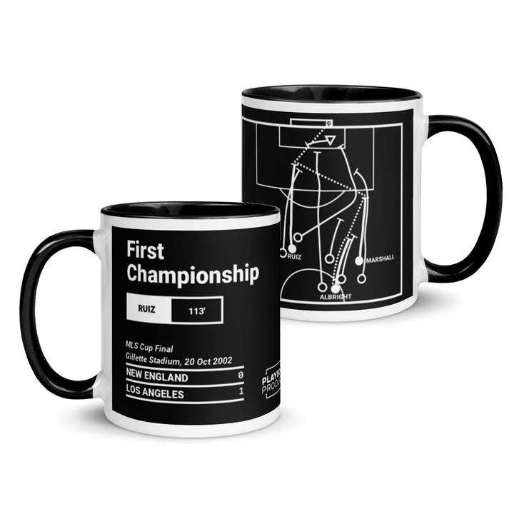Greatest LA Galaxy Goals Mug: First Championship (2002)