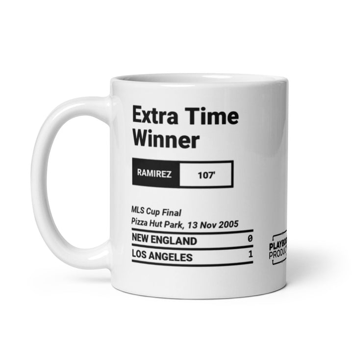 Greatest LA Galaxy Goals Mug: Extra Time Winner (2005)