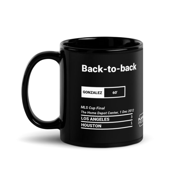 Greatest LA Galaxy Goals Mug: Back-to-back (2012)