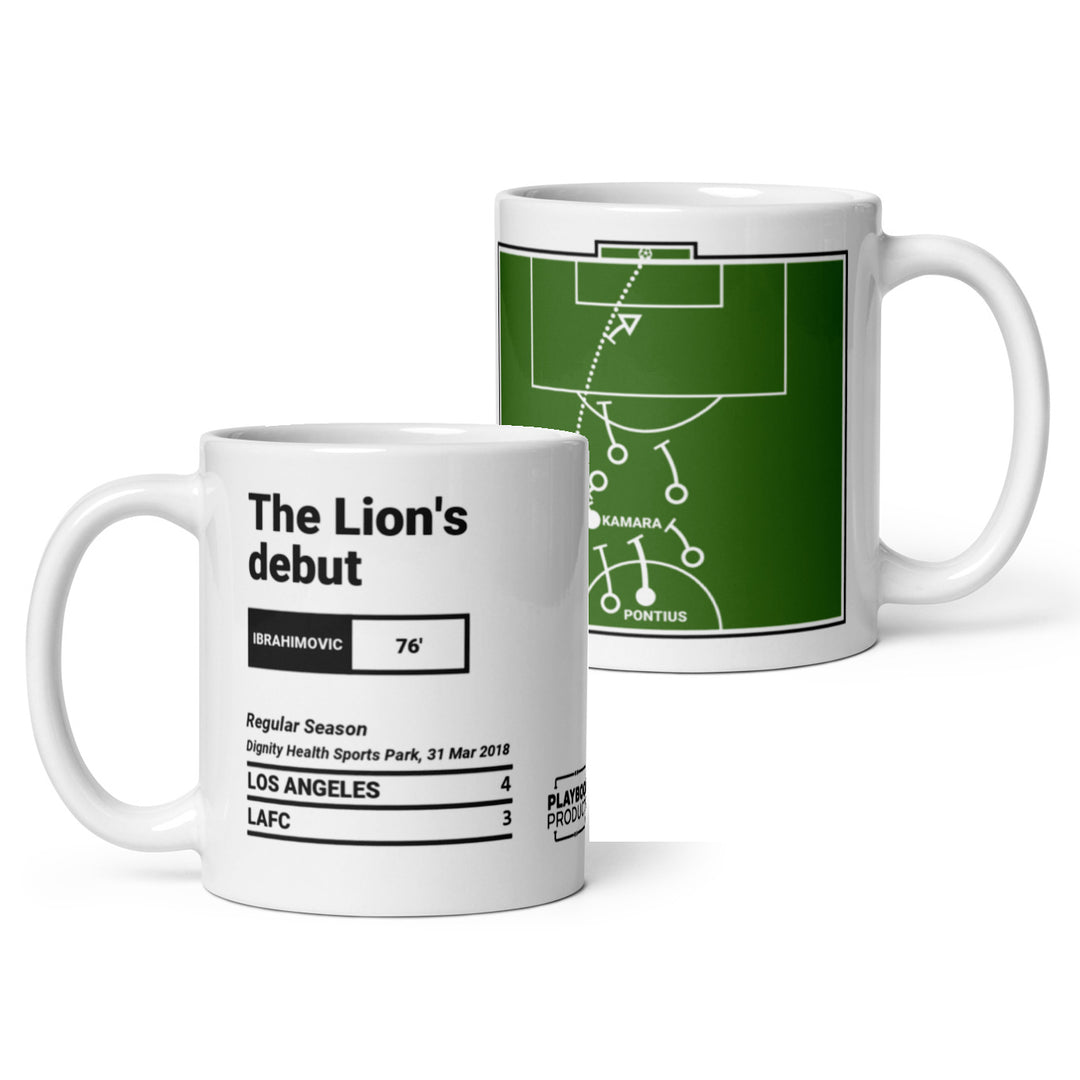 Greatest LA Galaxy Goals Mug: The Lion's debut (2018)