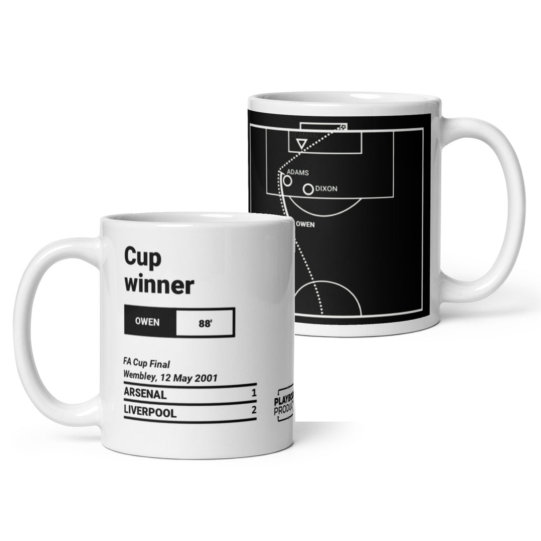 Liverpool Greatest Goals Mug: Cup winner (2001)