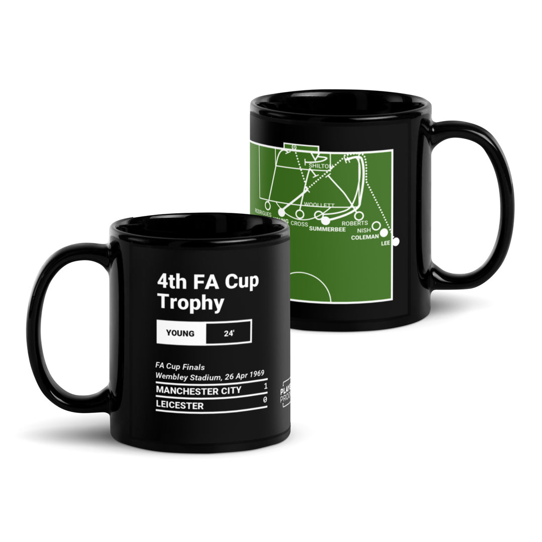 Manchester City Greatest Goals Mug: 4th FA Cup Trophy (1969)