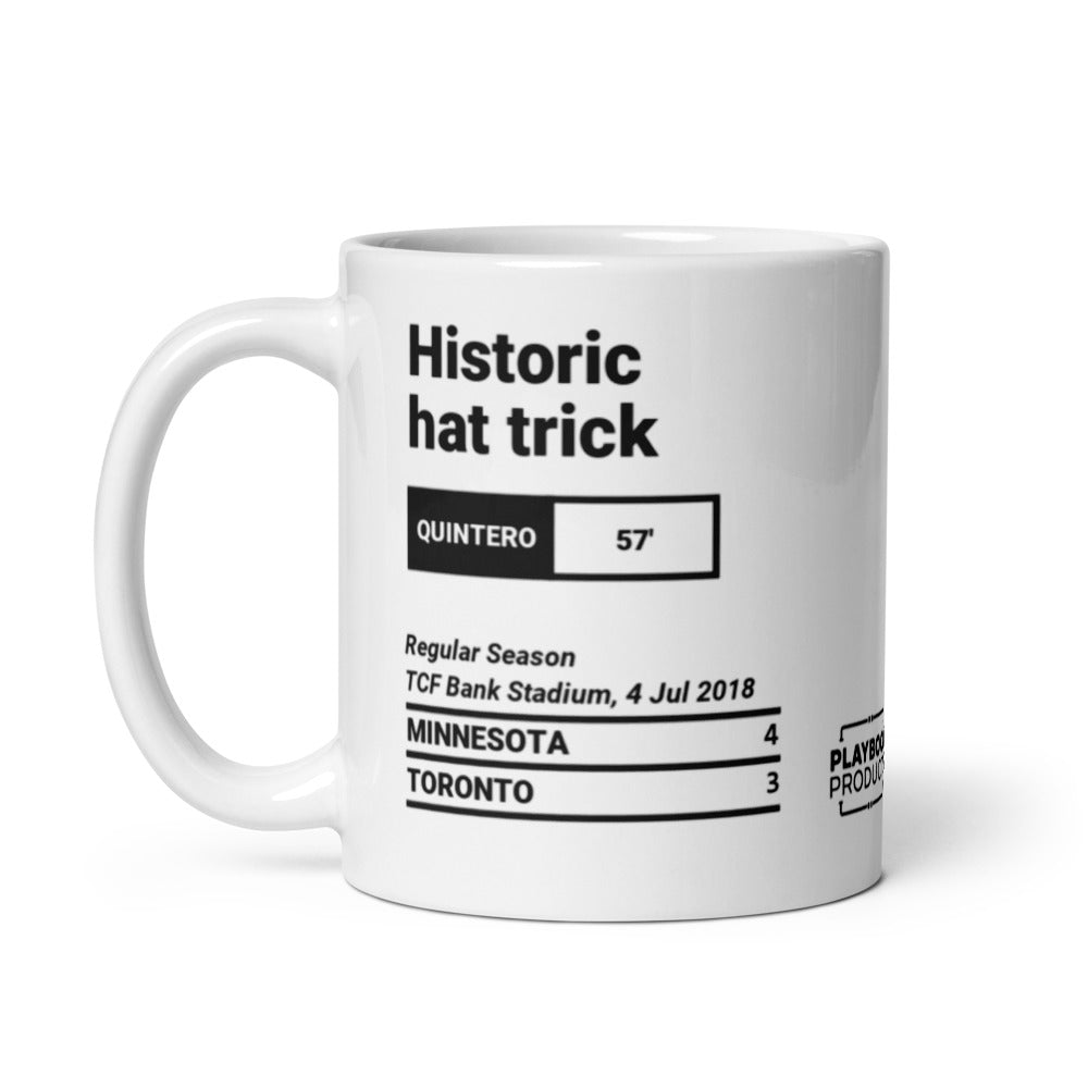 Minnesota United Greatest Goals Mug: Historic hat trick (2018)