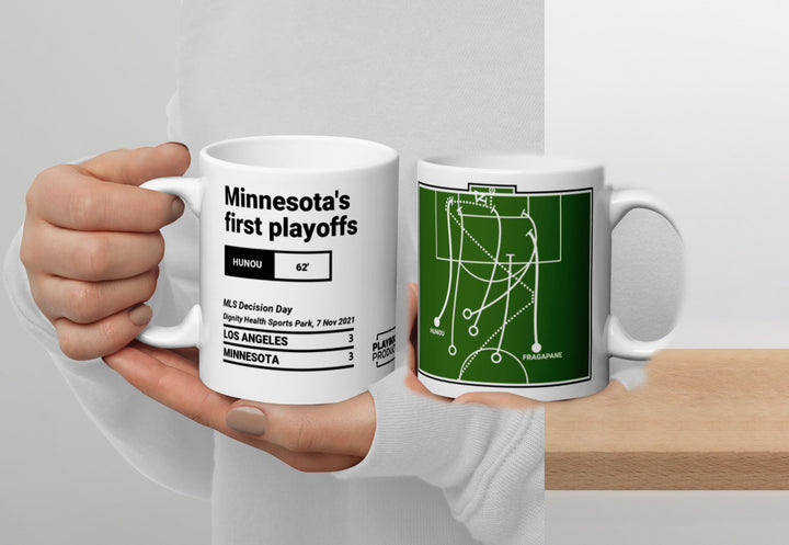 Minnesota United Greatest Goals Mug: Minnesota's first playoffs (2021)