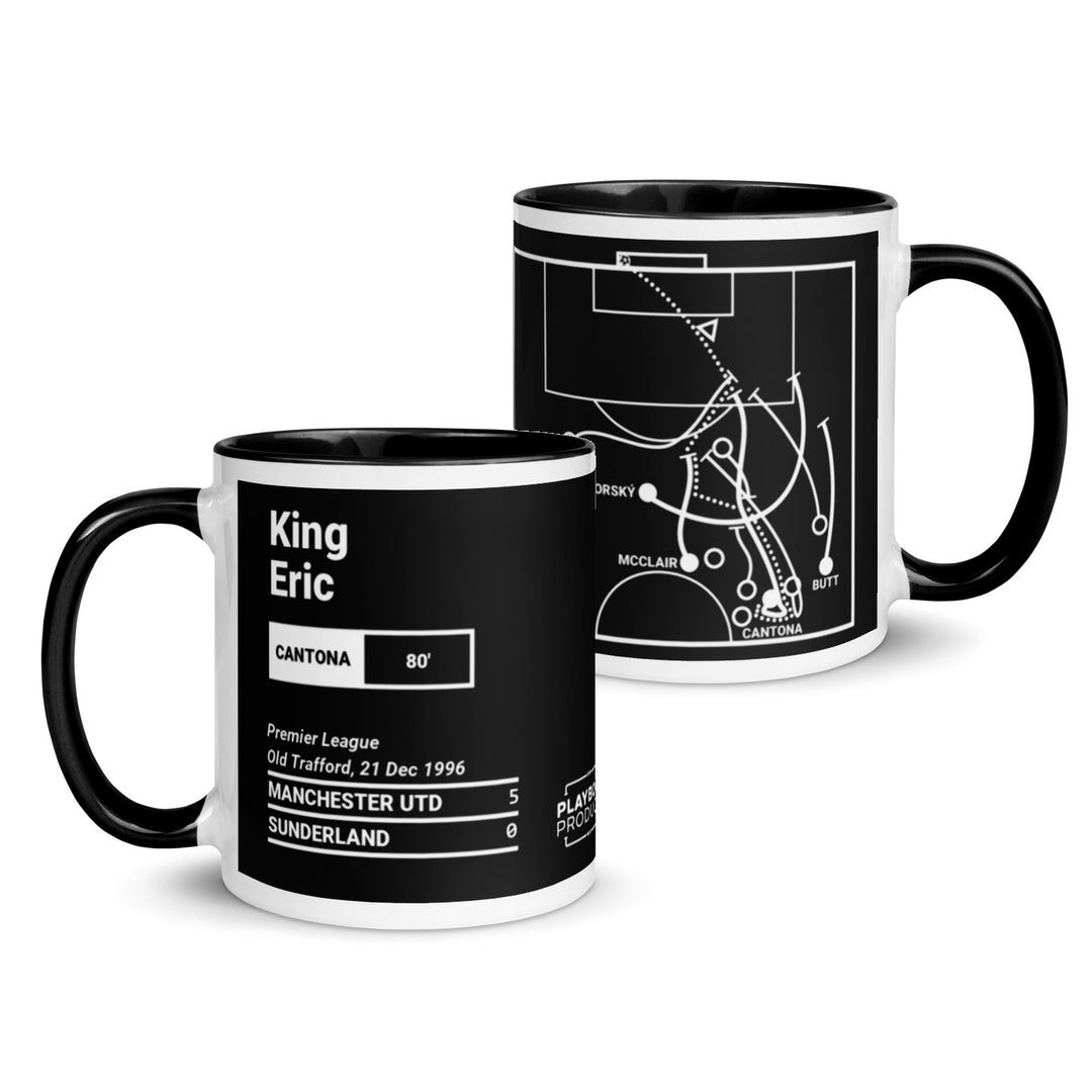 Manchester United Greatest Goals Mug: King Eric (1996)