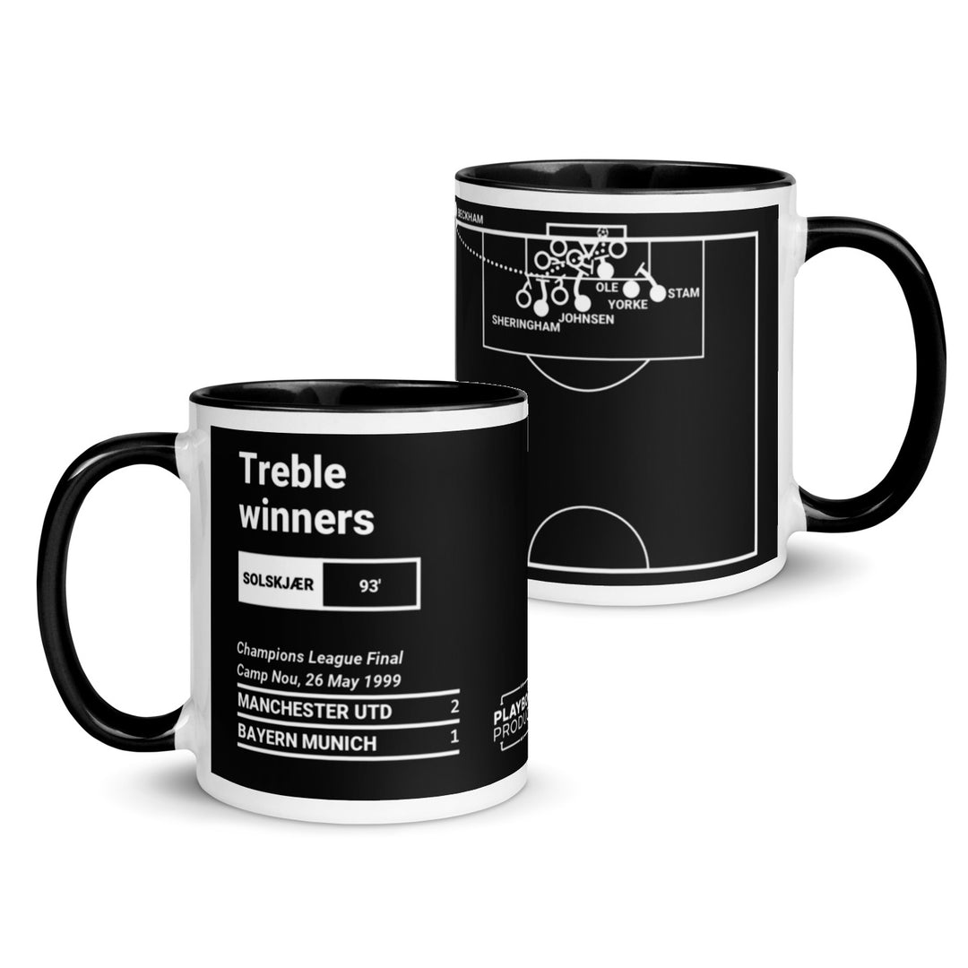 Manchester United Greatest Goals Mug: Treble winners (1999)