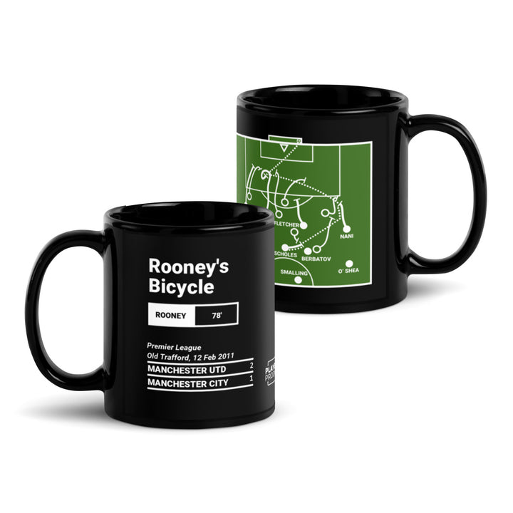 Manchester United Greatest Goals Mug: Rooney's Bicycle (2011)