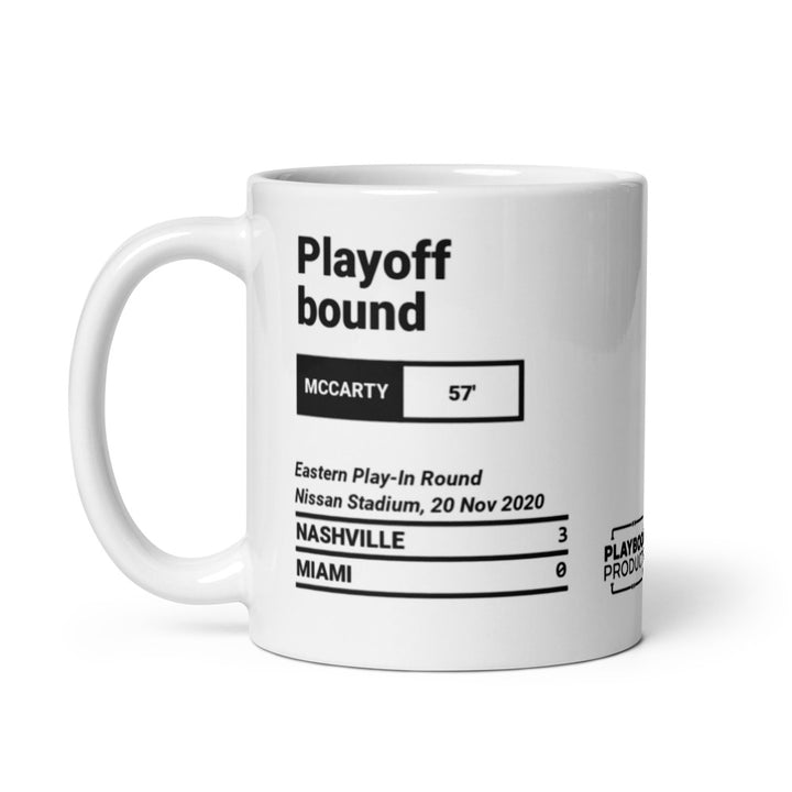 Greatest Nashville Goals Mug: Playoff bound (2020)