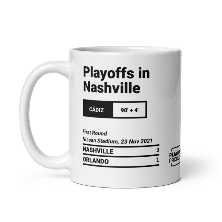 Greatest Nashville Goals Mug: Playoffs in Nashville (2021)