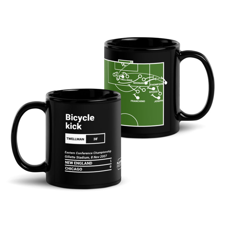 New England Revolution Greatest Goals Mug: Bicycle kick (2007)
