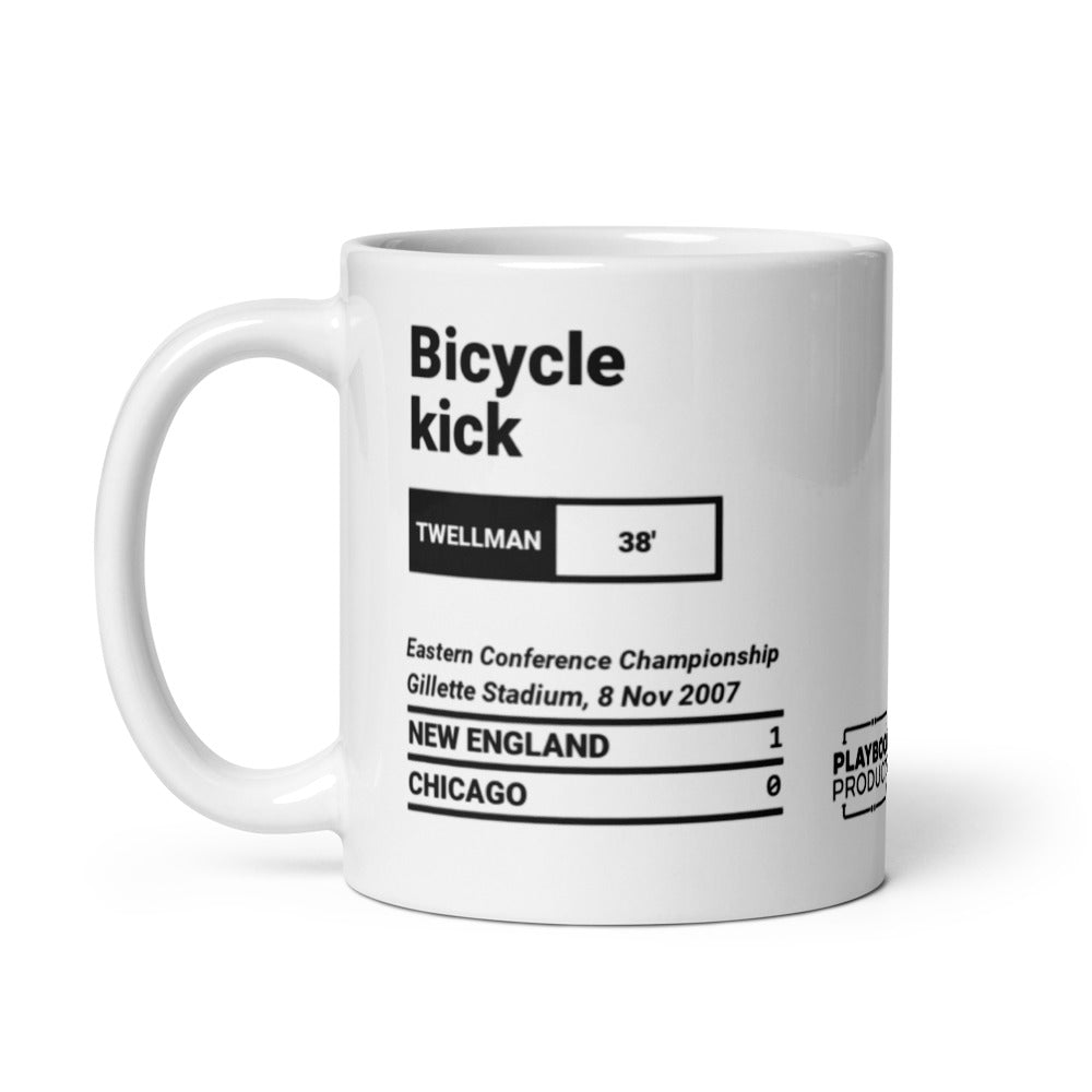 New England Revolution Greatest Goals Mug: Bicycle kick (2007)
